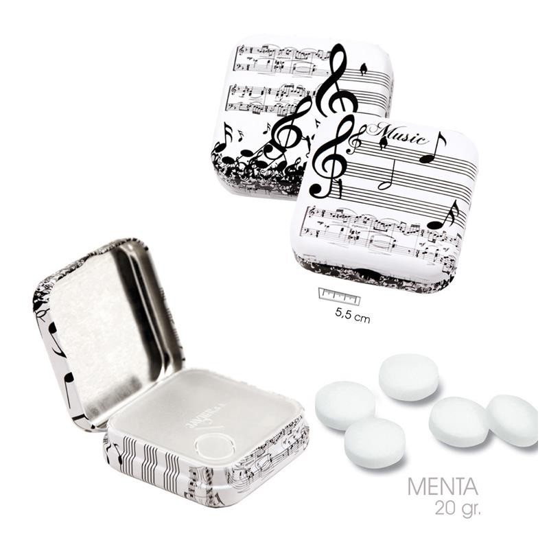 Pastillas menta - Caja música