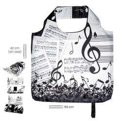 Bolsa plegable música