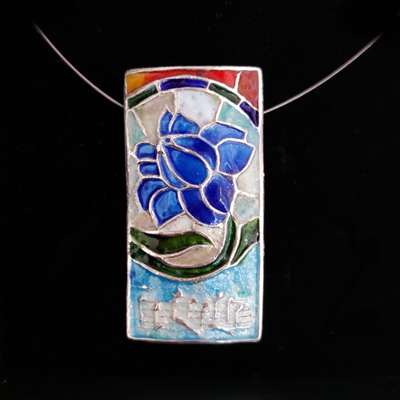 Colgante "Flor del Palau 1"