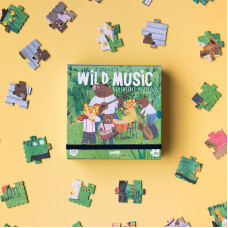 Wild music pocket puzzle