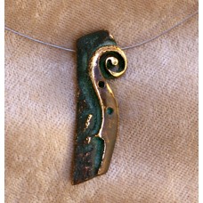 "Di Legno" necklace (Bronze)