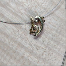 Necklace "Idil·li" (bronze)