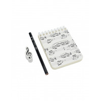 Kit d'escriptura Mini A7: partitura (blanc)